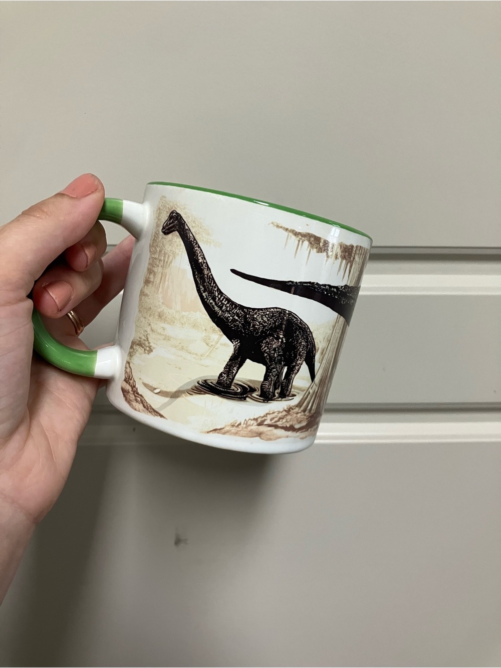 Unemployed Philosophers Guild Dinosaur Mug